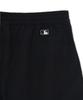 Emelbi Basic Small Logo Cotton Touch Woven Ankle Shorts Ny (Black)