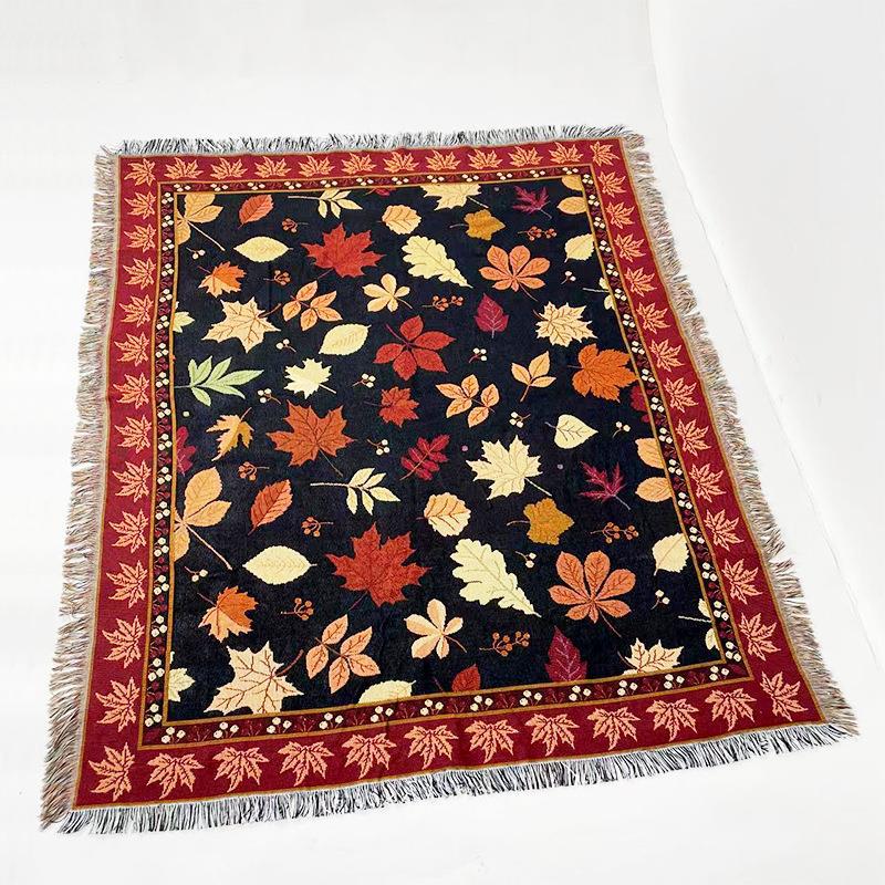Camping Blanket, Moisture-proof Camping Mat, Jacquard Tapestry, Thread Blanket, All-season Universal Sofa Blanket