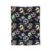 Cartoon Soccer Ball Football Blanket Coral Fleece Plush Print   Multifunction Warm Throw Blanket for Bed Outdoor Bedspreads