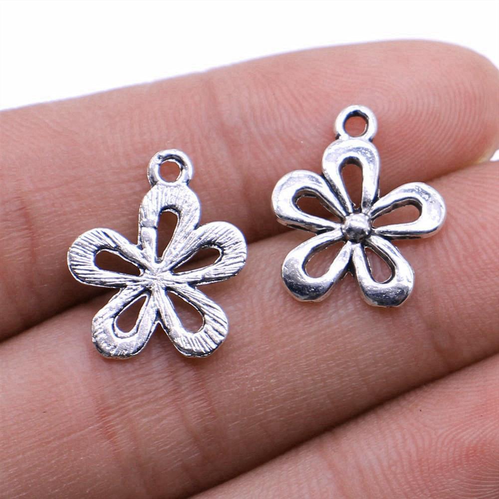 Rose Lotus Charms Pendant Boys Jewellery Bulk Cool Things