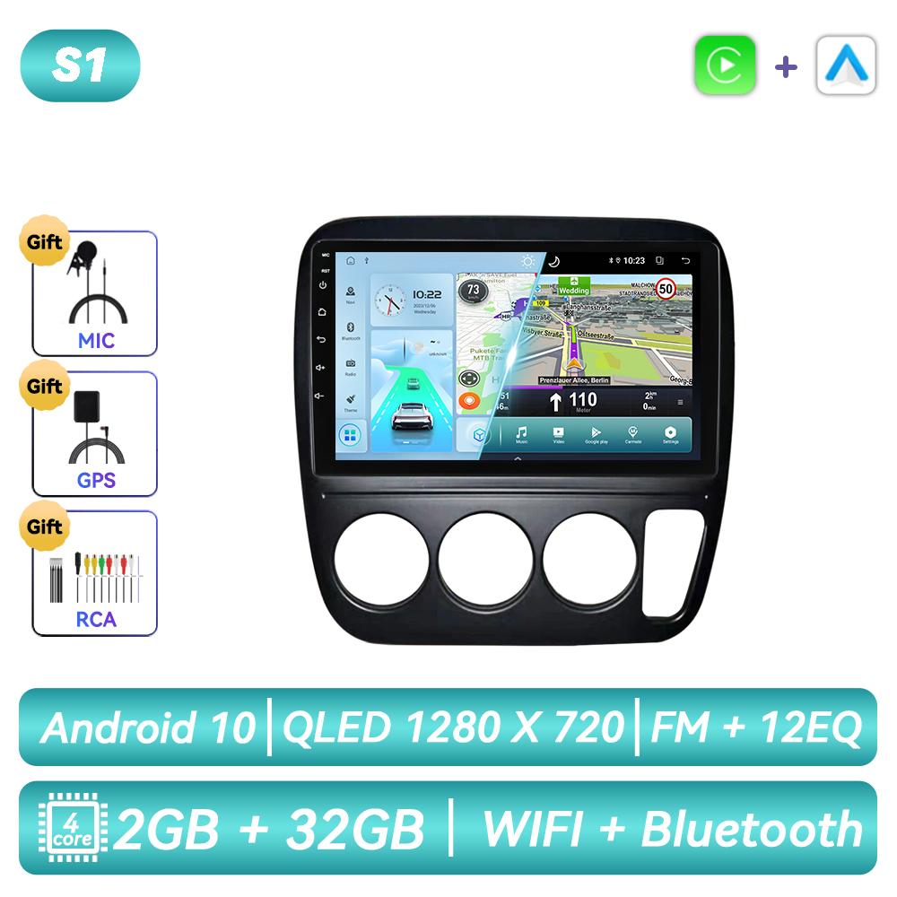 Car Radio For Honda CR V CR-V CRV 1997 - 2001 Android Multimedia Video Player Navigation GPS Carplay Touch Screen Auto Stereo Intelligent Systems