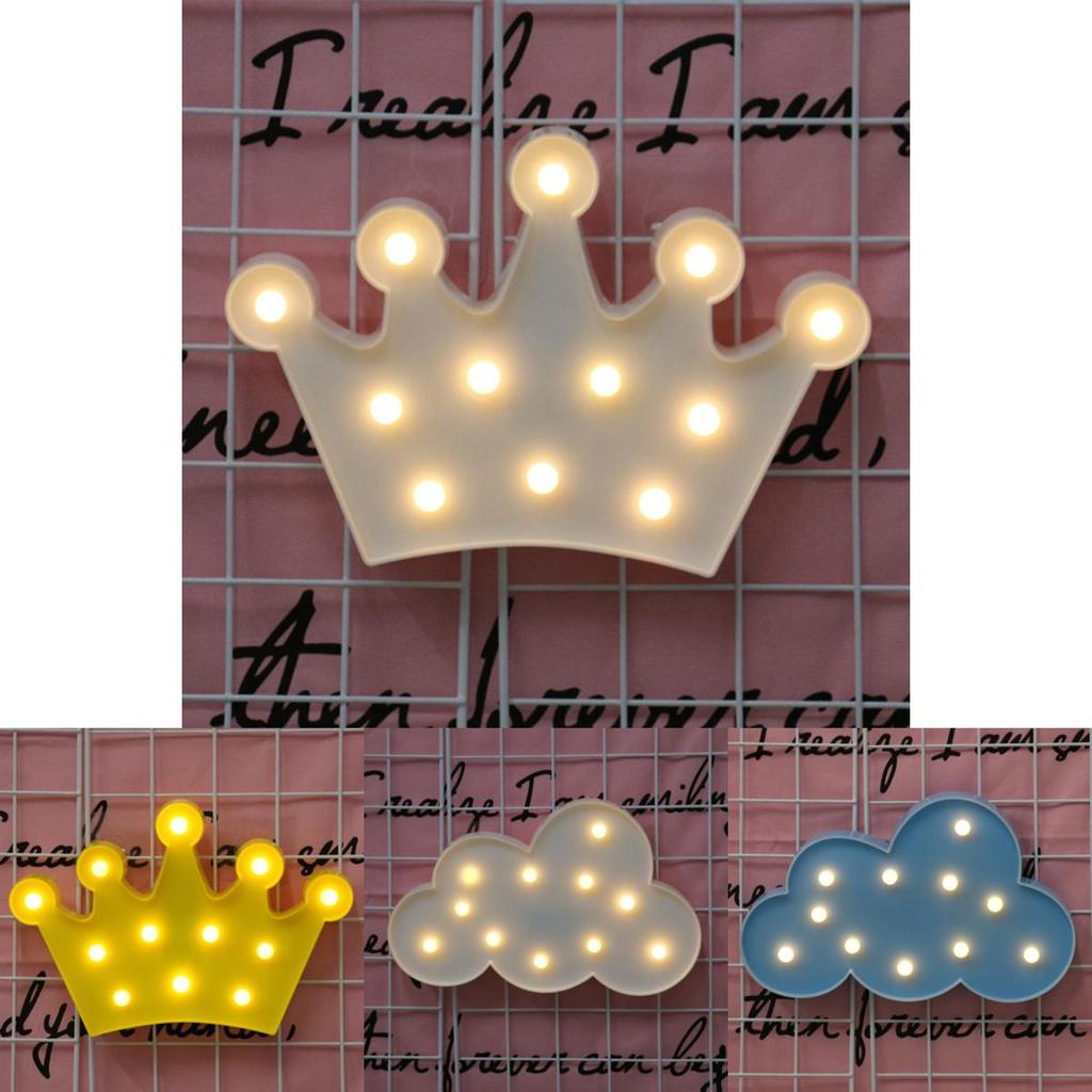 Unicorn Night Light With Star Shape Led Decor For Bedroom And Gift Use