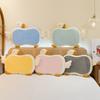 Adorable Summer Ice Silk Plush Goose Pillow Soft Support Cushion For Kids And Office