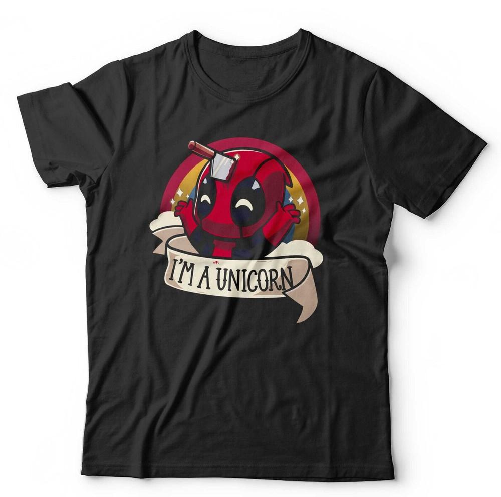 Deadpool Tshirt Im A Unicorn Unisex Kids Funny Comic Action Film Movie S