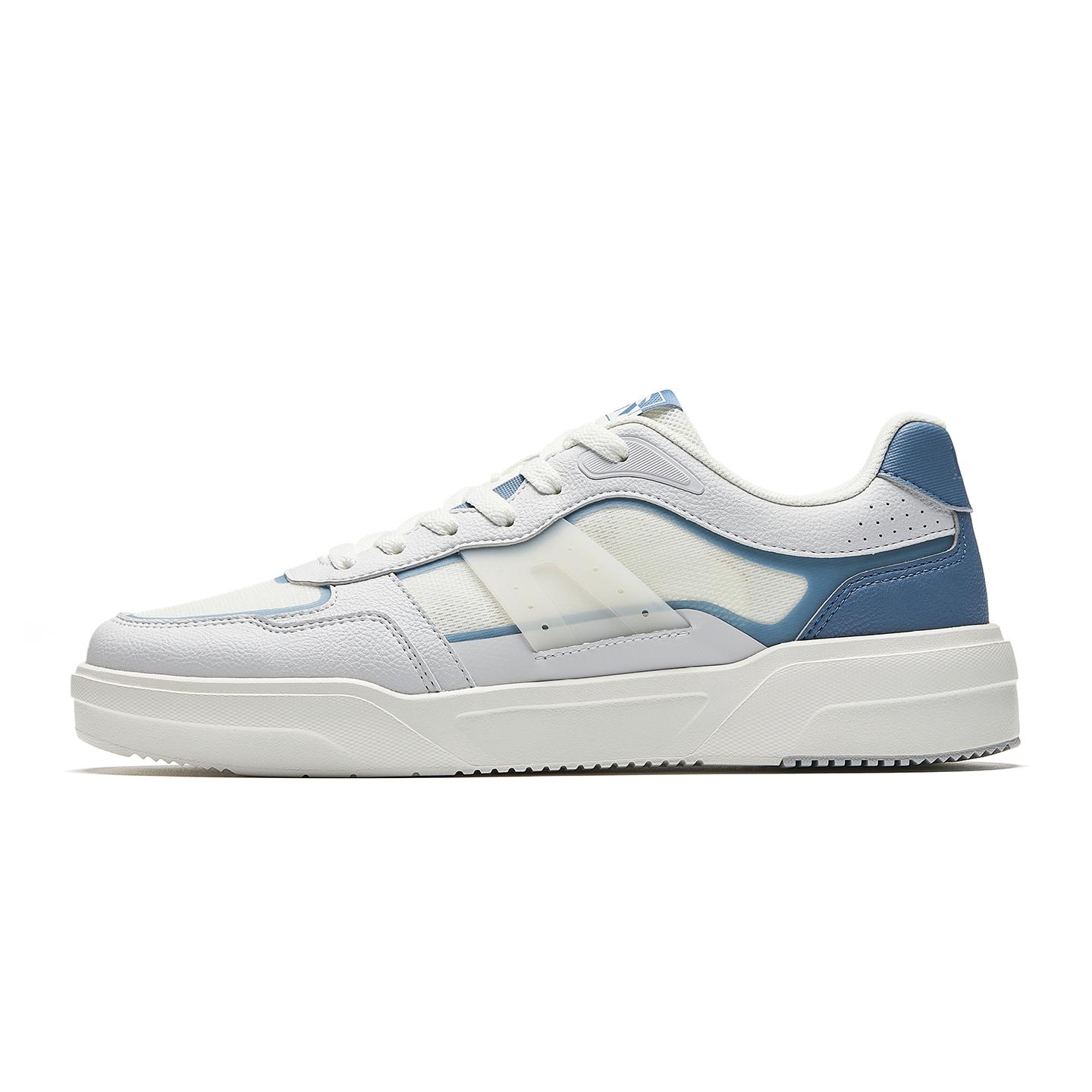 Anta Synthetic Leather Fabric Simple Casual Breathable Support Low-Top Lifestyle Sneakers Men sneakers 112628024-3 40