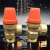 Color Gold Pressure Valve Efficient Pressure Control Inner and Outer Wire Drain Switch Brass Material Easy Installation