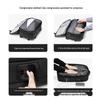 Men's Multifunctional Cross-Border Business Backpack with One-Key Vacuum Sealing for Travel and Laptop Storage