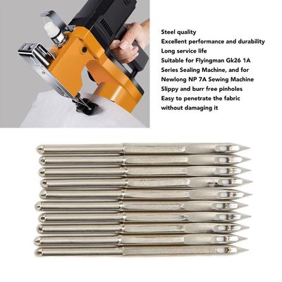 10Pcs Steel Sewing Machine Needle Durable Precise Embroidery Machine Needle Universal Household Grade Industrial Sewing Needle