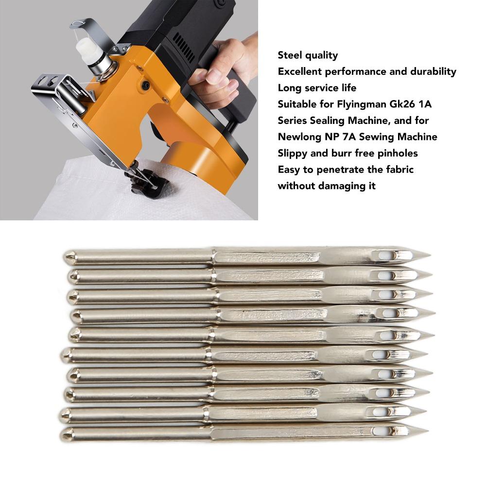 10Pcs Steel Sewing Machine Needle Durable Precise Embroidery Machine Needle Universal Household Grade Industrial Sewing Needle