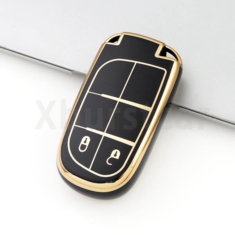 

2/3/5 Buttons For Jeep Grand Cherokee Renegade Chrysler 300 Dodge Ram Challenger Journey Car Remote Key Case Cover Accessories