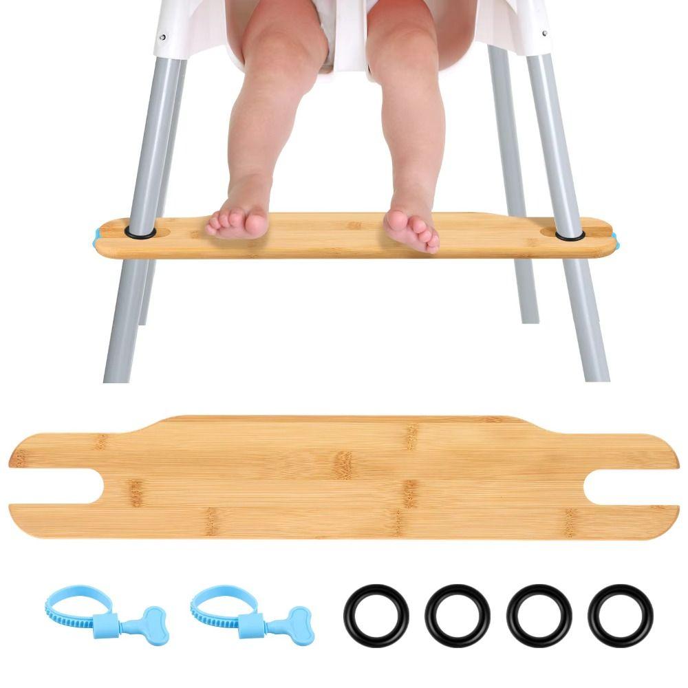 50cm Length Baby Highchairs Pedal Stable Design Highchair Accessory Nursery Furniture