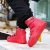 Hot sale Men High Top Skateboard Shoes 2025 Leather Casual Sneakers Men Street Trend Men's White Sneakers zapatillas de hombre