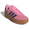 adidas Women's Vl Court Bold 'Bliss Pink Dark Blue' Women's Sneakers JI1789
