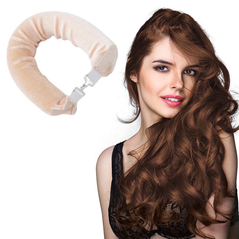 Cross-border Lazy Sleeping No-Heat Curling Tool: European & American Style