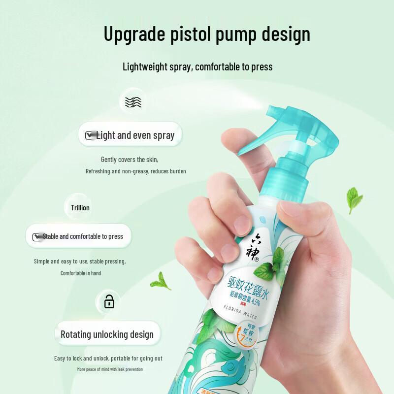 Liu Shen Mosquito Repellent Floral Water