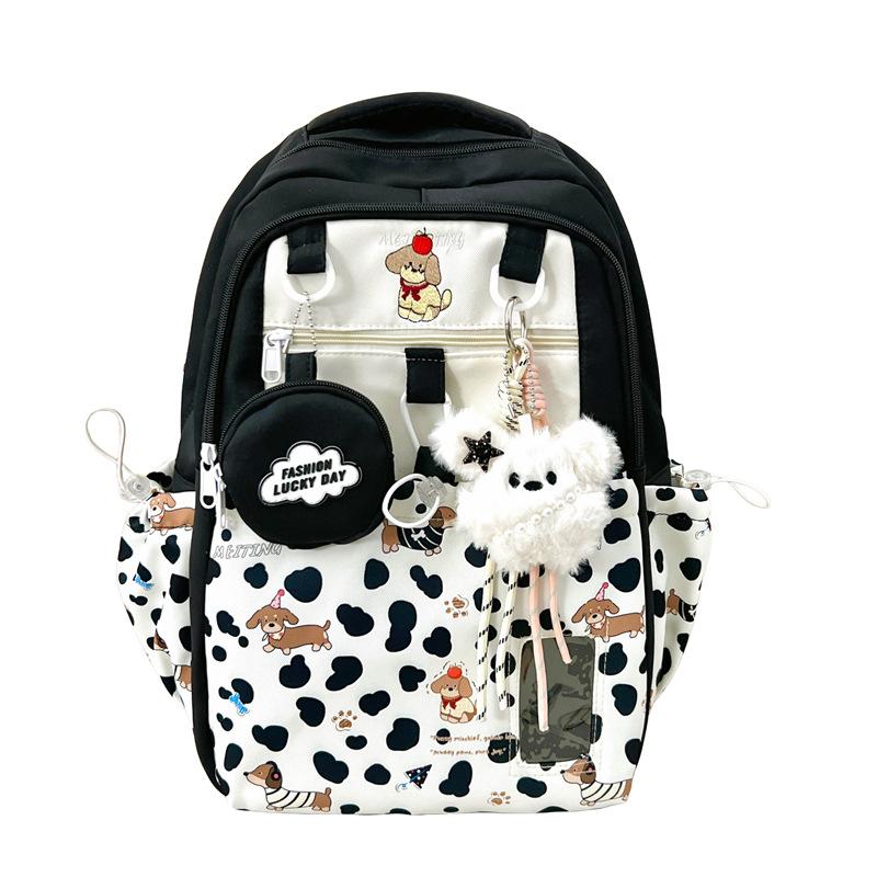 Schoolbag cartoon cute primary school students new 1011 schoolbag female ins niche cute fresh high value simple backpack