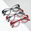 New Fashion Cat Eye Glasses Reading Glasses Women Men Hyperopia Computer Eyeglasses Blue Light Glasses Diopter +1.0~+4.0