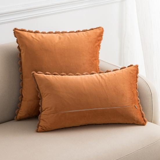 Ανθεκτική βελούδινη μαξιλαροθήκη Άνετη πολυεστερική κατοικία