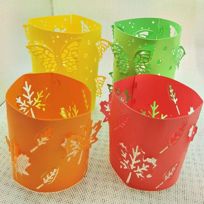3D Hollow Butterfly Lantern Carbon Steel Embossing Cutting Dies for DIY Scrapbooking Card Album Embossing Crafts Die Cut