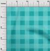 oneOone Cotton Flex Fabric Gingham Check Print Sewing Fabric BTY 40 Inch