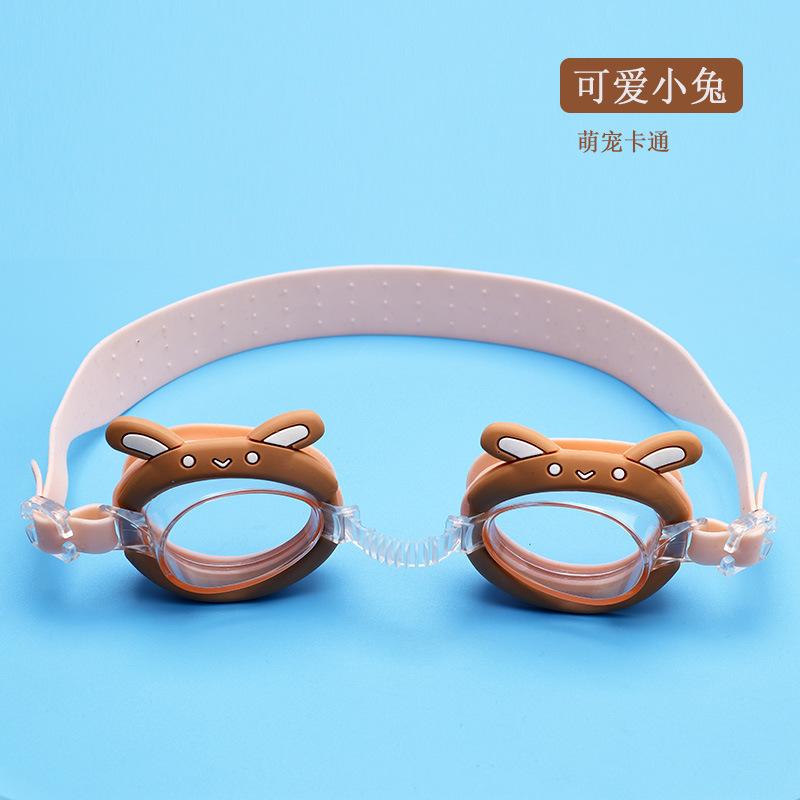 Children Cartoon Goggles Crab Waterproof anti-fog Animal Bear