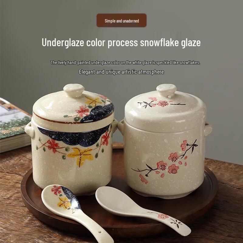 Yoshida Craftsman Ceramic Double-Boiler Stew Pot
