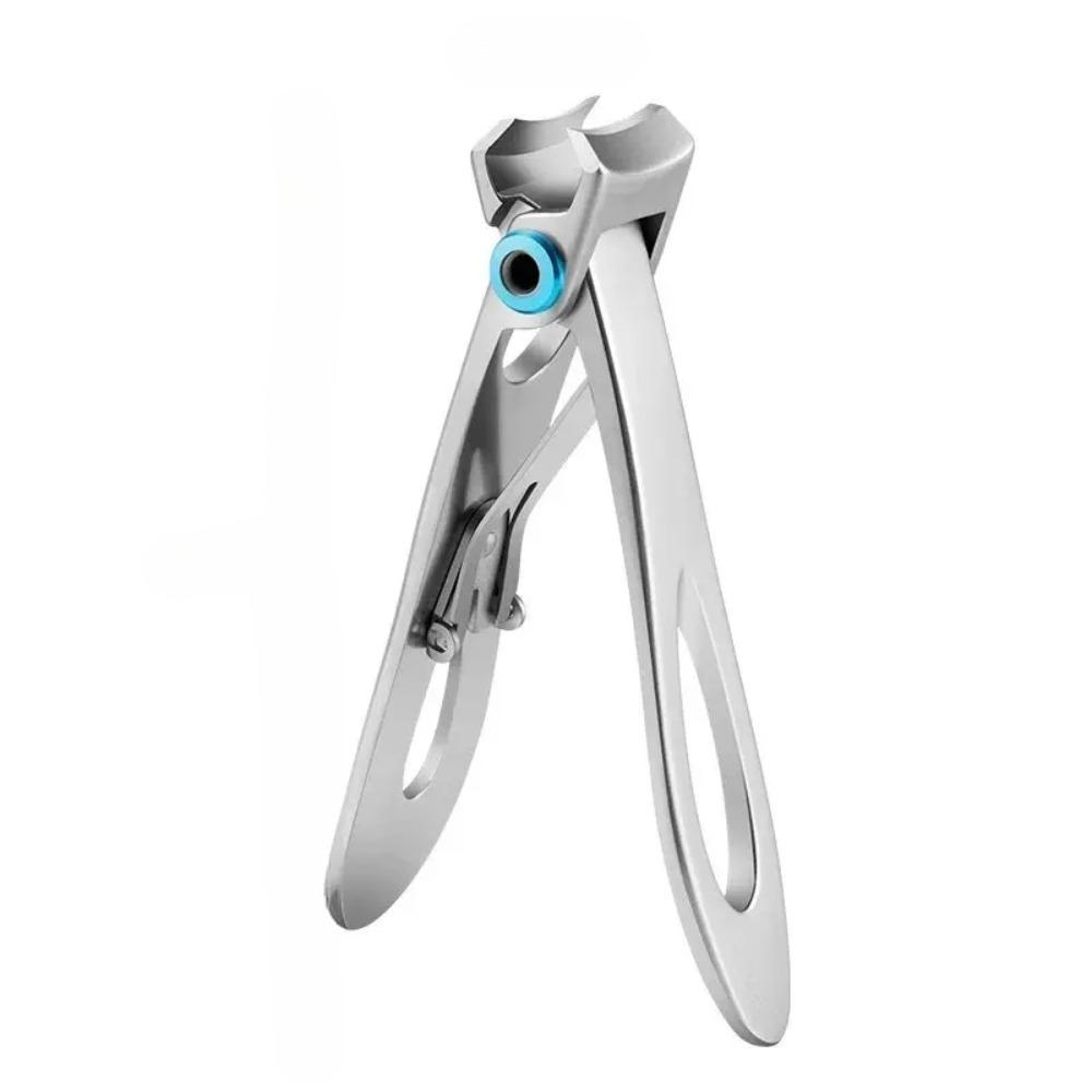 1 buc foarfece de unghii din oțel inoxidabil, tăietoare de unghii, foarfece de manichiură, unghii groase și dure, instrumente de pedichiură pentru unghii de la picioare