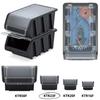 Pojemnik Magazynowy Truck Plus Ktr23F | Czarny