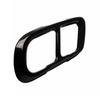 AMG Quad Exhaust Tailpipe Cover Trim For Mercedes-Benz C-Class C260L C180L C200L 2015-2026 Carbon Fiber Pattern Sporty Auto Tuning Accessory