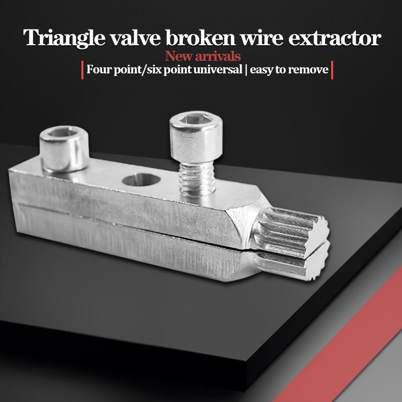 1 buc Nou Tip Tensiune Robinet Valvă Unghi Extractor Fir Rupt Fir Invers Conductă Apă Țeavă Ruptă Valvă Triunghiulară Reparare