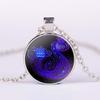 Sagittarius For Women Men Horoscope 12 Constellation Astrology Pendant Decoration Jewelry Necklace