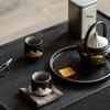 Handmade Lacquer Painting Yinwangshan Cup Set: Jinshan Yinshan Couple Cups & Kung Fu Tea Tasting Gift Set