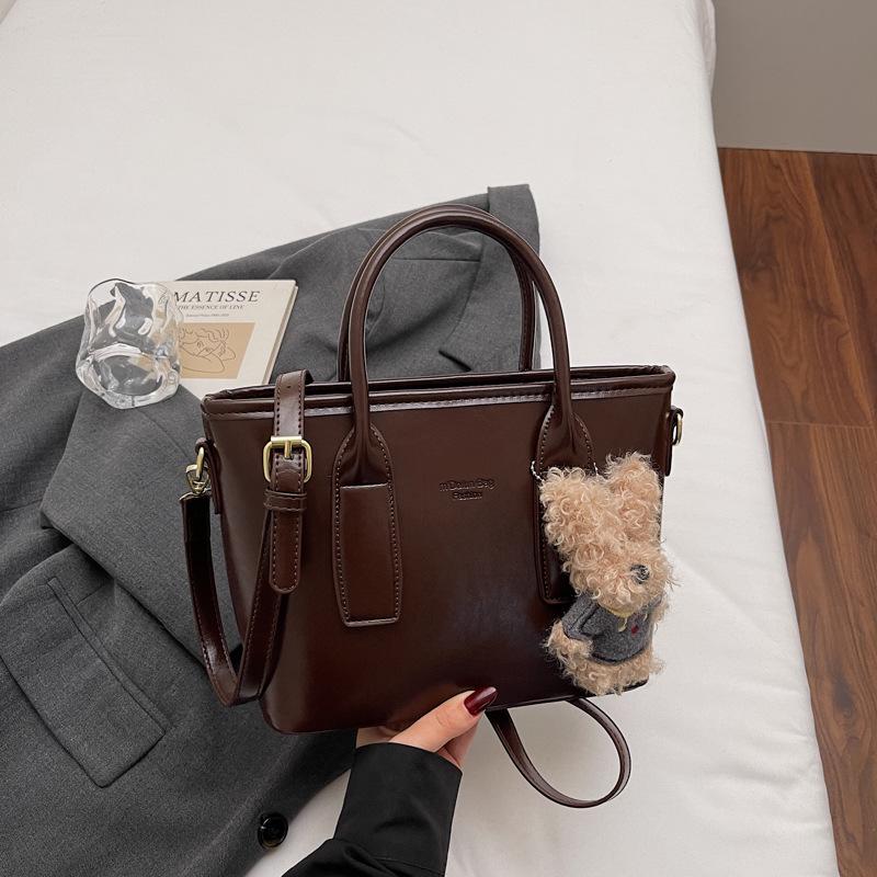 2025 Retro Texture Small Women's Mori Style Shoulder & Crossbody Bag - Autumn/Winter Fashion Bucket Handbag