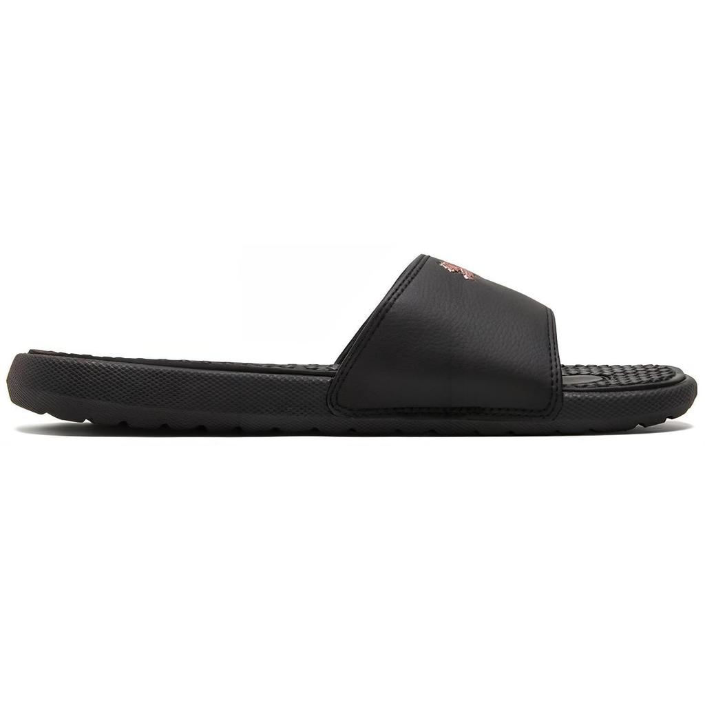 PUMA Cool Cat Sport Glitter Slippers Black/Golden Women's 371017-03