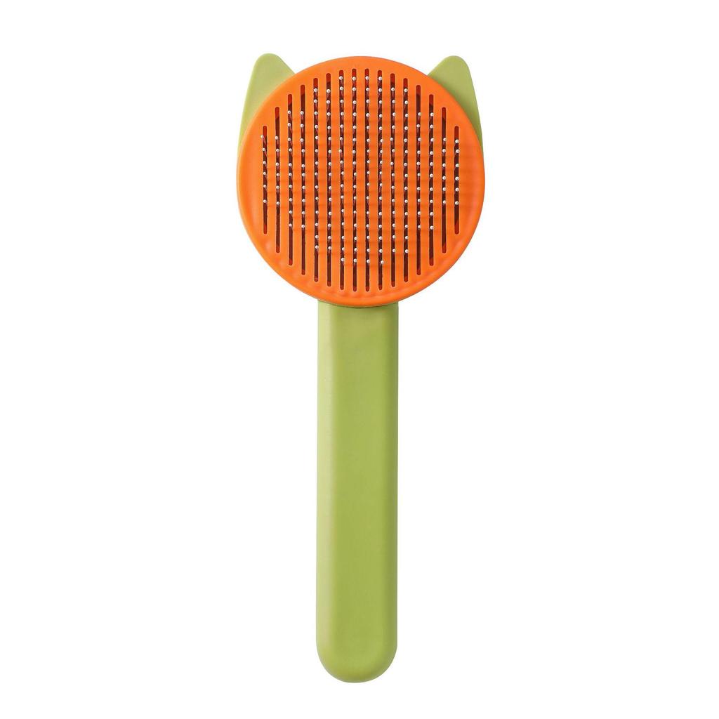 New Pet Comb with Steel Pins - Effective Cat and Dog Grooming and Hair Removal Brush