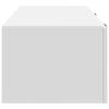 Wall Mounted TV Cabinet White 78.5 x 41 x 30 cm Particleboard