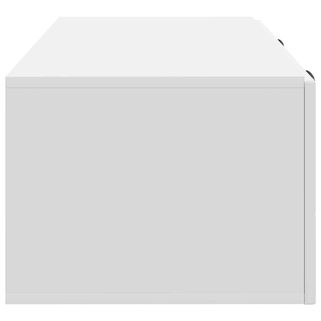 Wall Mounted TV Cabinet White 78.5 x 41 x 30 cm Particleboard