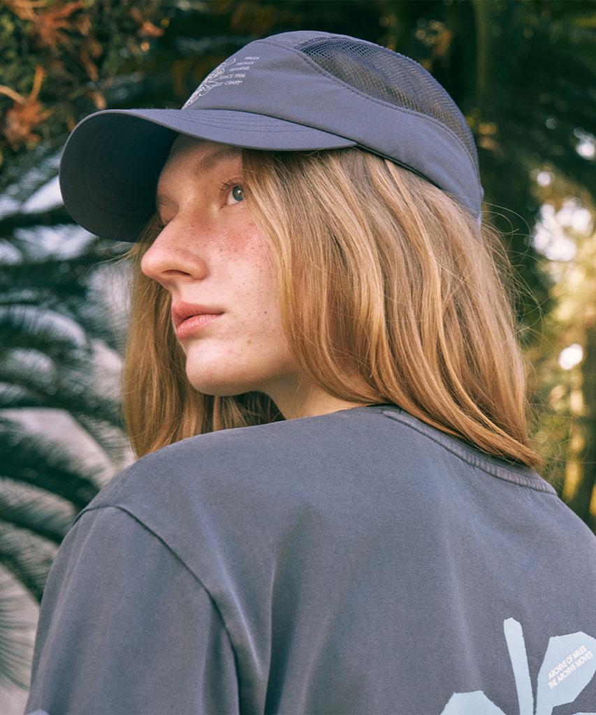 Nyuballanseu Nbgdgsa301 / Archive Pace Carry Air Mesh Cap (Charcoal)