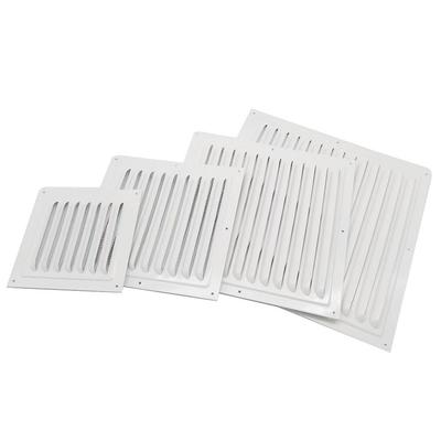 Venda Quente Saída de Ar Alumínio Branco Simples Conveniente