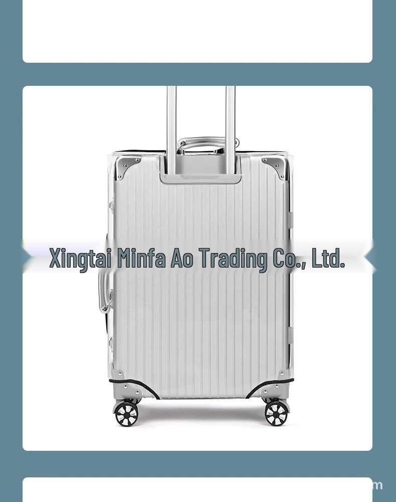 Transparent PVC Suitcase Protector, Removable Dust Cover for 20/24/28 inch Trolley Cases.