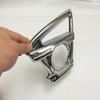 For CX-5 CX5 2015 2016 Car Body Front Fog Light Lamp Detector Frame Stick Styling ABS Chrome Cover Trim Sticks Parts 2pcs