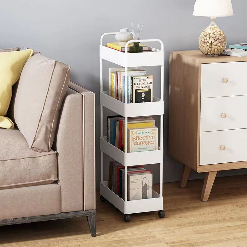 2/3 řadový pojízdný vozík Úložná polička Úložný regál s pohyblivou mezerou Kuchyně Koupelna Tenká posuvná polička Regál do obývacího pokoje