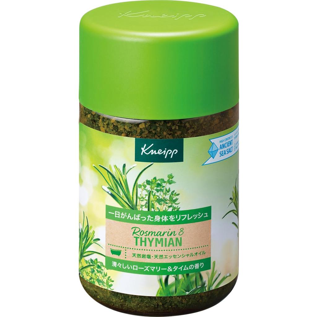 Bath Rosemary Thyme Refreshing [Kneipp Official] Salts, & Scent, 850g,