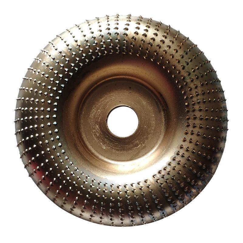 1PC Grinder Wheel Disc 4 Inch Wood Shaping Wheel Wood Grinding Shaping Disk for Angle Grinders with 5/8" Arbor