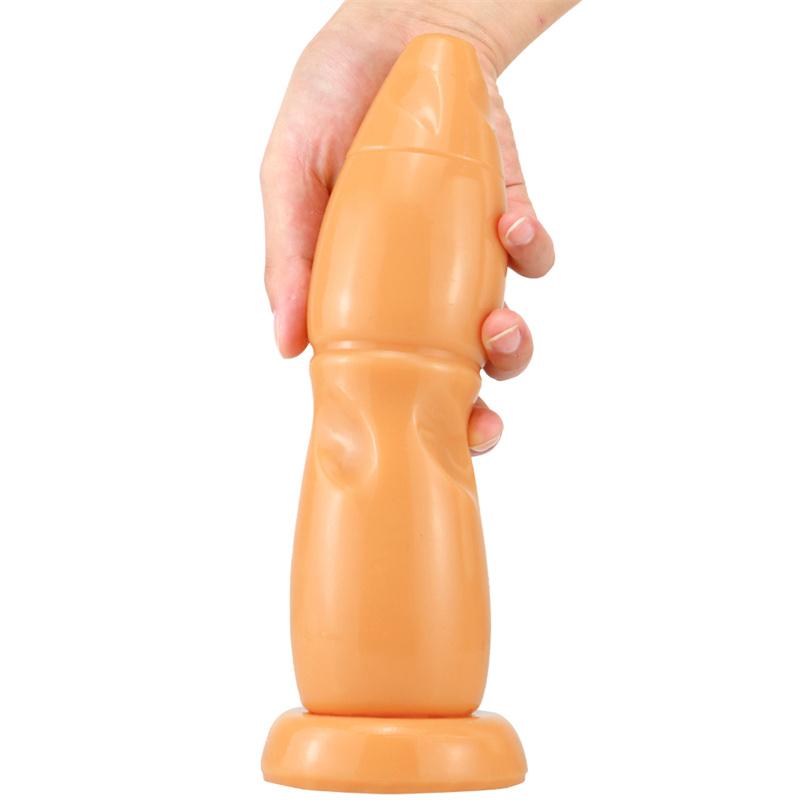 Cannon Oversized Simulation Dildo Female Stallion Phallus Backyard Butt Plug Masturbation Device
