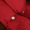 Casual Solid Color Cotton Padded Scarf Windproof Keep Warm Cross Feather Shawl Apparel Accessories Down Neck Scarf Girls
