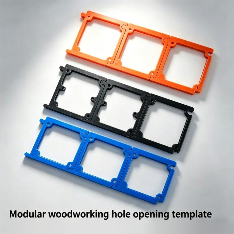86 Wire Box Switches Sockets Opening Hole Mould Electrical Template Tool Sockets Square Hole Slotting Support Template