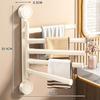 Rotating Swivel Towel Bar Multi-bar Bathroom Towel Rod Rust-proof Hanging Towel Holder  Living Room