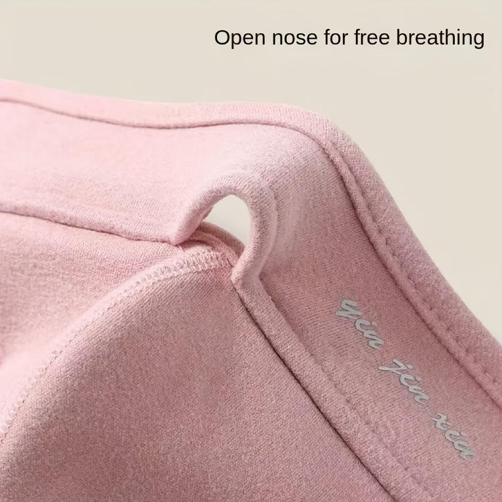 Face Mask Ear Windproof Cold Resistant Cover All in One Sports Cycling Skiing Hiking Adjustable Snug Fit Soft Fleece Lining