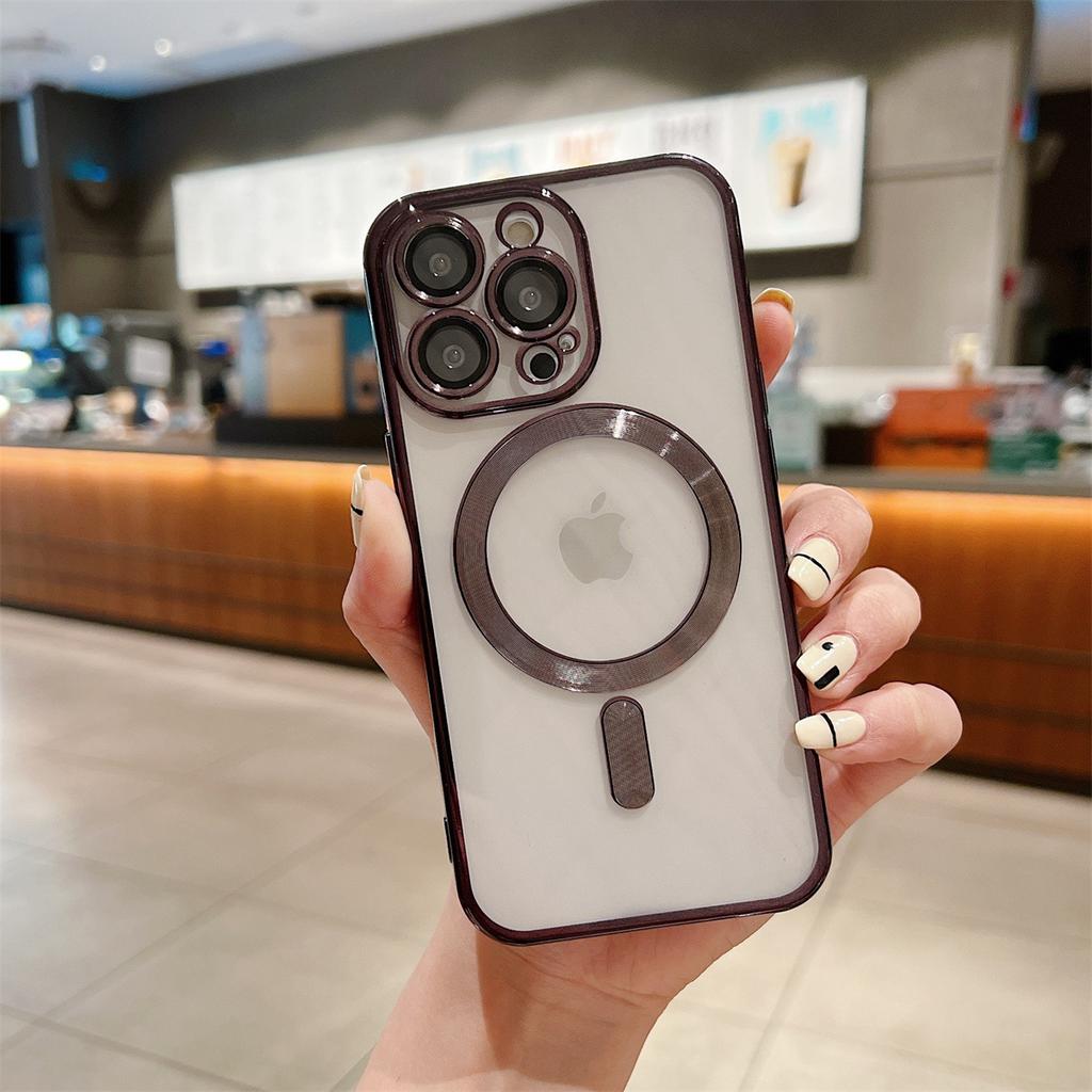 IPhone 16 Is Suitable for Apple 15promax Electroplated Mobile Phone Case 13/14 Full-package Lens Film